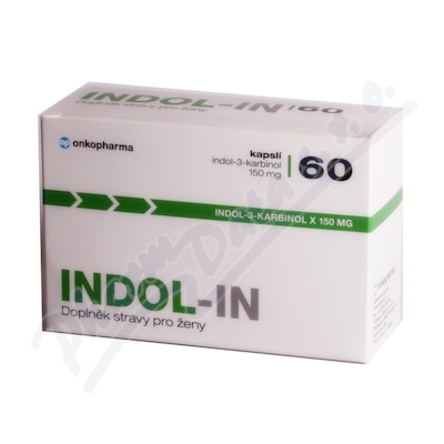 Indol In  (cysty HPV myomy bolest prsou)—60 kapslí