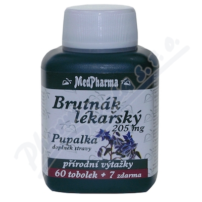 MedPharma Brutnák lékařský 205mg+pupalka—67 tablet