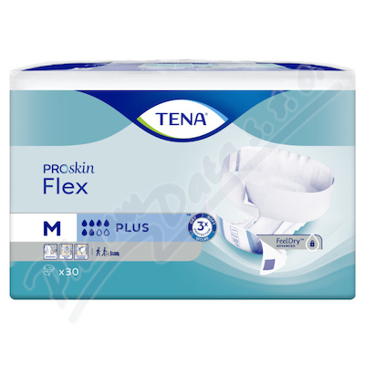 Absorpční kalhotky TENA Flex Plus M—boky 71-102cm, savost 1820ml, 30ks