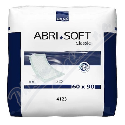 Abri Soft Classic Inkontinenční podložka—60x90cm, 2100ml, 25 ks