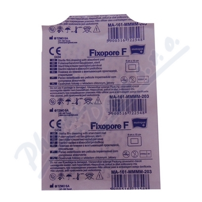 Fixopore F 8x15cm á 1ks sterilní náplast—