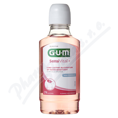 GUM SensiVital+ ústní voda citlivé zuby—300 ml