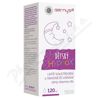 Barny´s Dětský HypnoX zklidňující sirup—120 ml