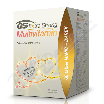 GS Extra Strong Multivitamín dárek 2020—60+60 tablet 