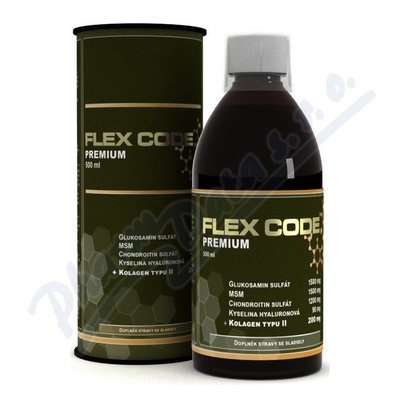 Flex Code Premium (s kolagenem typu II)—500 ml
