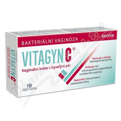 Vitagyn C - vaginální krém s kyselým pH—30g