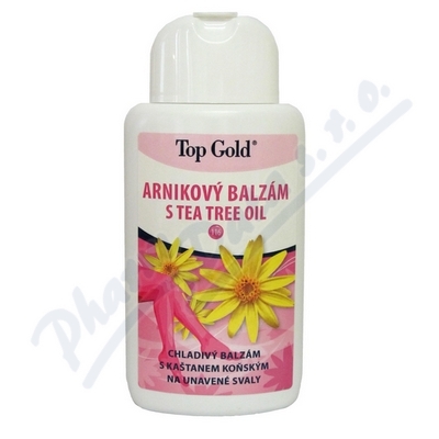 Top Gold Arnikový balzám s Tea Tree Oil—200 ml