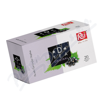 Čaj D-Tea Original Pu-erh/Rybíz/Kopřiva—20x1,5 g