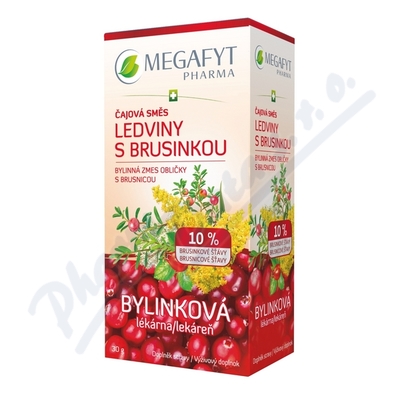 Megafyt Čajová směs ledviny s brusinkou—20x1,5g