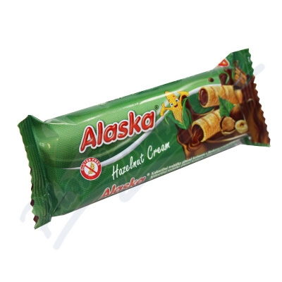 Kukuřičné trubičky Alaska Lískooříškové—18 g