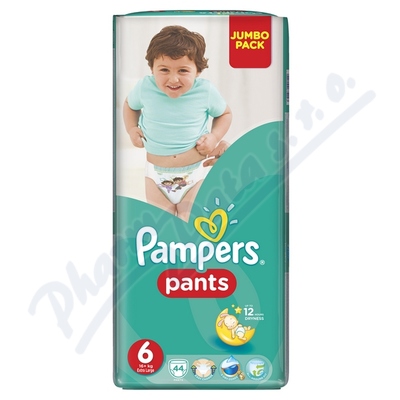 Pampers kalhotkové plenky Jumbo Pack S6—44 ks