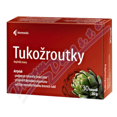 Tukožroutky pro snížení hl.cholesterolu—30 tobolek