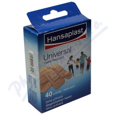 Hansaplast náplast voděodolná universal—40 ks