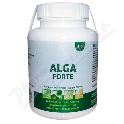 Alga Forte BIO kombinace řas a zázvoru—120 tablet