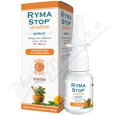 Dr.Weiss RymaSTOP Sensitive  bylinný—nosní sprej 30 ml
