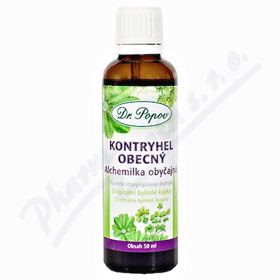 Dr.Popov Kapky bylinné Kontryhel obecný—50 ml