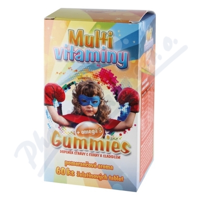 MedPharma Gummies Multivitaminy+Omega3—60 ks