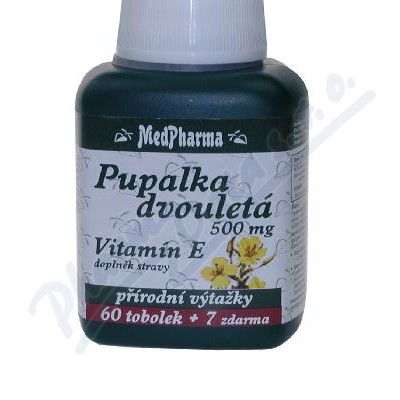 MedPharma Pupalka dvouletá 500mg+vit.E—67 tablet