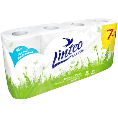 Toaletní papír Linteo Classic 2 vrstvý—8 ks