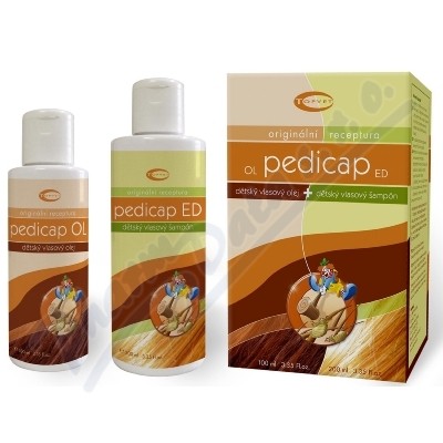 Topvet Pedicap SET olej OL + šampon ED—100ml+200ml