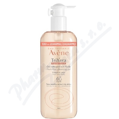 Avene TriXera Nutri-fluid Sprchový gel—500 ml