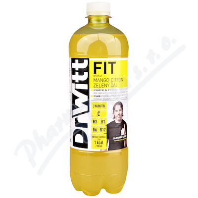 DrWitt FIT mango-citrón-zelený čaj PET—750 ml