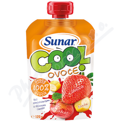 Sunárek Cool ovoce jahoda banán jablko—120 g