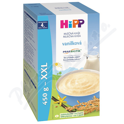 HiPP kaše Preabiotik mléčná vanilková —2x 225 g