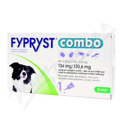 Fypryst combo spot-on pro psy 10-20 kg—1,34 ml