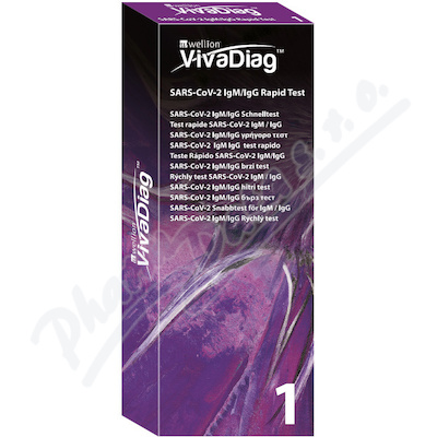 VivaDiag SARS-CoV-2 IgM/IgG Rapid Test—1ks