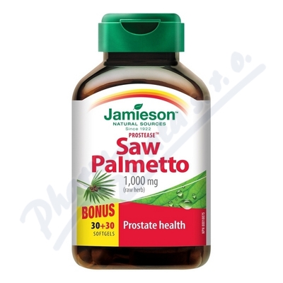 Jamieson Prostease Saw Palmetto 125mg—60 tobolek