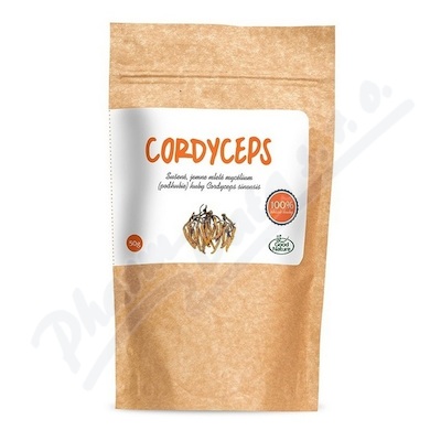 Cordyceps prášek 100% sušené mycelium—50 g