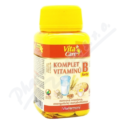 VitaHarmony Komplet vitaminů B Forte —60 tablet