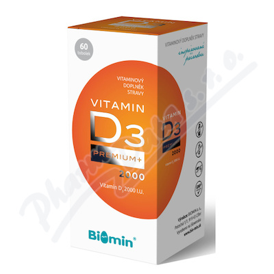 Biomin Vitamin D3 PREMIUM+ 2000 I.U. —60 tobolek