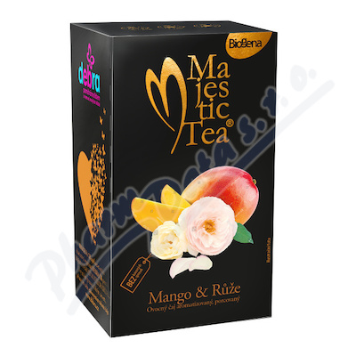 Čaj Biogena Majestic Tea Mango & Růže—20x2,5g