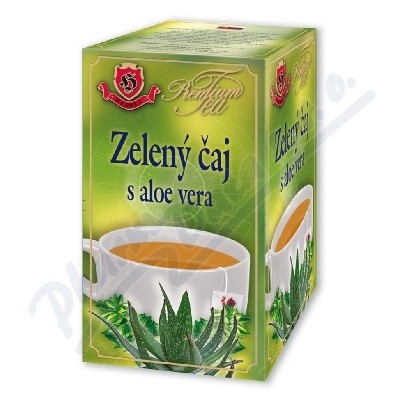 Herbex Premium Zelený čaj s aloe vera—20x 1,5 g