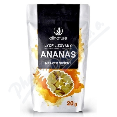 Allnature Ananas sušený mrazem kousky—20 g