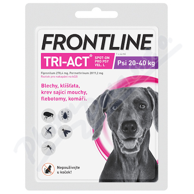 Frontline Tri-Act psi 20-40kg spot-on—1 pipeta