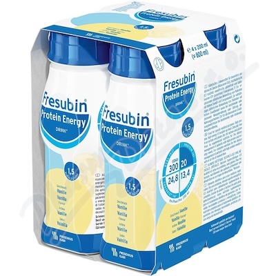 Fresubin Protein Energy Drink Vanilka—4x200 ml