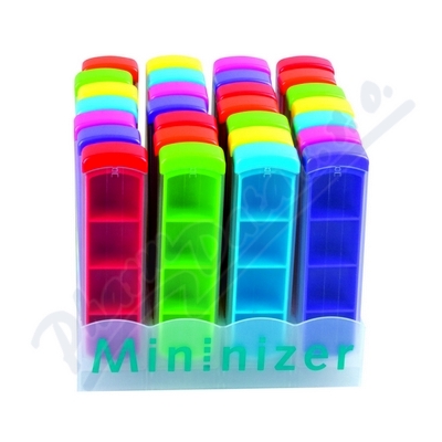 Dávkovač na léky barevný denní - 1 ks