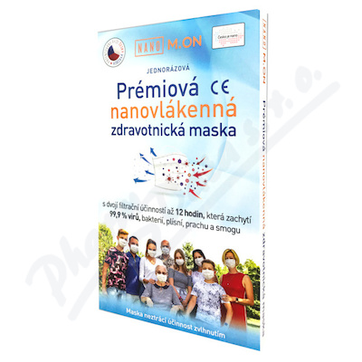 NANO M.ON nanovlákenná maska prémiová—10 ks