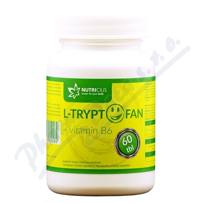 L-Tryptofan + vitamín B6 200mg/2,5mg—60 tablet