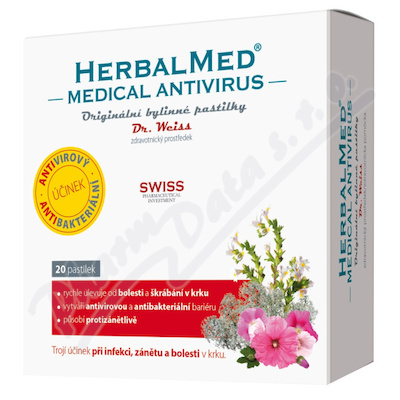 Dr.Weiss HerbalMed Medical Antivirus—20 pastilek