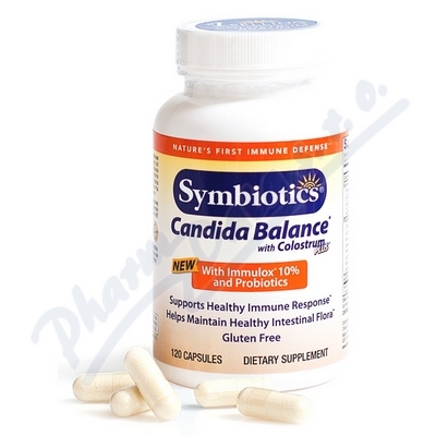 Symbiotics Colostrum Candida Balance—120 tobolek