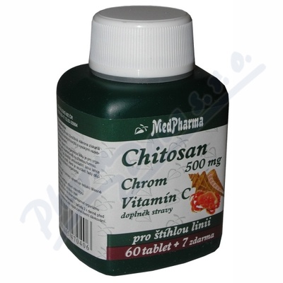 MedPharma Chitosan 500mg+vit.C+chrom—67 tablet
