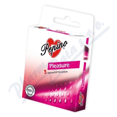 Prezervativ - kondom Pepino Pleasure—3 ks