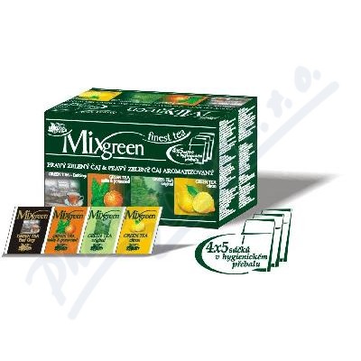 VITTO MIXGREEN 4 druhy zeleného čaje—20x2g