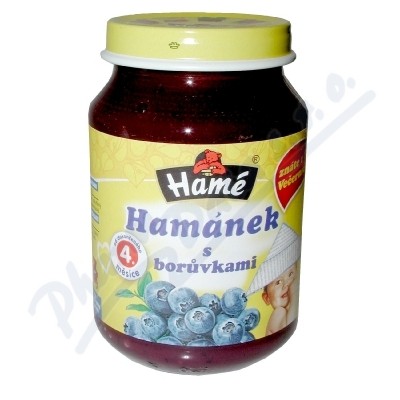 Hamánek kojenecká výživa s borůvkami—190 g