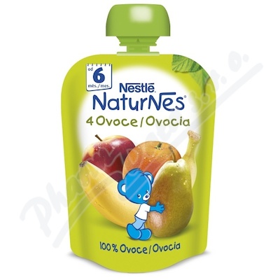 Nestlé kapsička ov. Naturnes 4 Ovoce—90 g