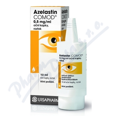 Azelastin COMOD 0,5 mg/ml oční kapky—10 ml